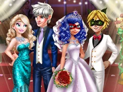 Oyunu Ladybug Wedding Royal Guests çevrimiçi