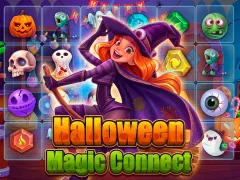 Oyunu Halloween Magic Connect çevrimiçi
