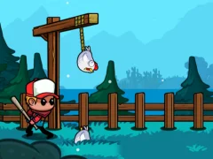 Oyunu Kick the Chicken çevrimiçi