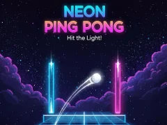 Oyunu Neon Ping Pong çevrimiçi