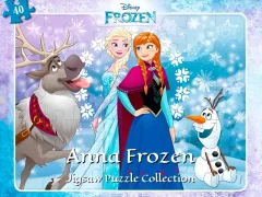Oyunu Anna Frozen Jigsaw Puzzle Collection çevrimiçi