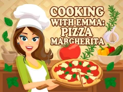 Oyunu Cooking with Emma Pizza Margherita çevrimiçi