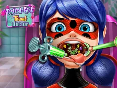 Oyunu Dotted Girl Throat Doctor çevrimiçi