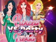 Oyunu Princess vs Party Trends çevrimiçi