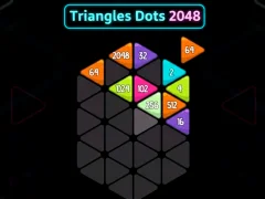 Oyunu Triangles Dots 2048 çevrimiçi