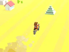 Oyunu Cube Bike Speed Runner çevrimiçi
