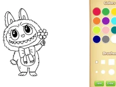 Oyunu Labubu Doll Coloring Book for Kids çevrimiçi