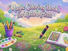 Oyunu Magic Coloring Book for Little Artists çevrimiçi