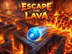 Oyunu Escape the lava çevrimiçi