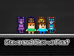 Oyunu Steve and Alex vs Fnaf çevrimiçi