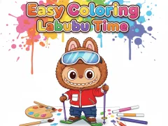 Oyunu Easy Coloring Labubu Time çevrimiçi