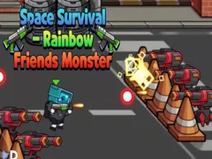 Oyunu Space Survival - Rainbow Friends Monster çevrimiçi