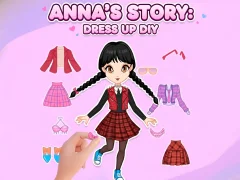 Oyunu Anna's Story: Dress Up DIY çevrimiçi