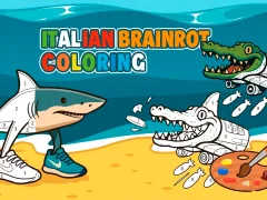 Oyunu Italian Brainrot Coloring çevrimiçi