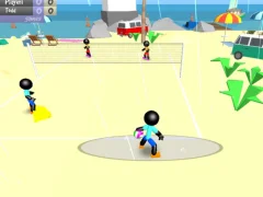 Oyunu Stickman Beach Volleyball çevrimiçi