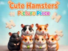 Oyunu Cute Hamsters Picture piece çevrimiçi