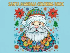 Oyunu Santa Mandala Coloring Pages çevrimiçi