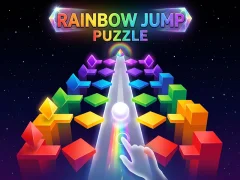 Oyunu Rainbow Jump Puzzle çevrimiçi