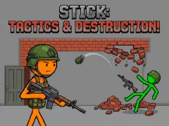 Oyunu Stick: Tactics & Destruction çevrimiçi