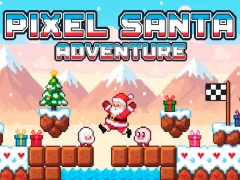 Oyunu Pixel Santa Adventure çevrimiçi