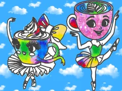 Oyunu Coloring Book for kids: Ballerina Cappuccina çevrimiçi