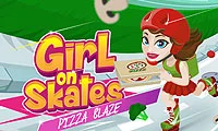 Oyunu Girl on Skates Pizza Mania çevrimiçi