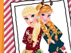Oyunu Sisters Ugly Xmas Sweater çevrimiçi