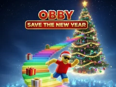Oyunu Obby Save the New Year çevrimiçi