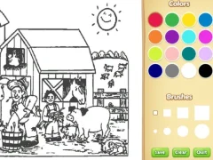 Oyunu Farm Coloring Book For Kids çevrimiçi