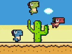 Oyunu Pixel Dino Run çevrimiçi