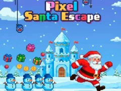 Oyunu Pixel Santa Escape çevrimiçi