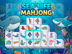 Oyunu Sea life mahjong çevrimiçi