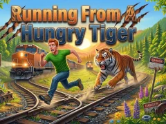 Oyunu Running From A Hungry Tiger çevrimiçi
