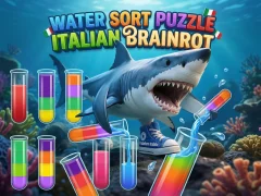 Oyunu Water Sort Puzzle Italian Brainrot çevrimiçi