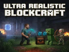 Oyunu Ultra Realistic BlockCraft çevrimiçi