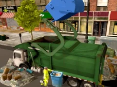 Oyunu Town Clean Garbage Truck çevrimiçi