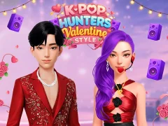 Oyunu K-Pop Hunters Valentine Style çevrimiçi