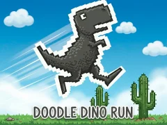 Oyunu Doodle Dino Run çevrimiçi