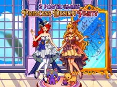 Oyunu 2 Player Games Princess Design Party çevrimiçi