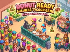 Oyunu Donut Ready Business Tycoon Game çevrimiçi
