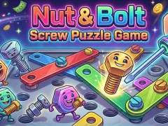 Oyunu Nut & Bolt Screw Puzzle Game çevrimiçi