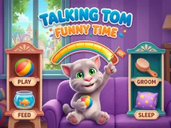 Oyunu Talking Tom Funny Time çevrimiçi