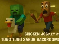 Oyunu Chicken Jockey at Tung Tung Sahur Backrooms çevrimiçi