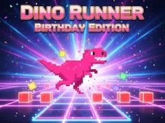 Oyunu Dino Runner Birthday Edition çevrimiçi