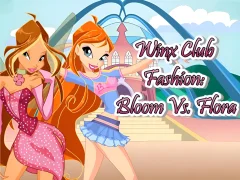 Oyunu Winx Club Fashion: Bloom vs Flora çevrimiçi