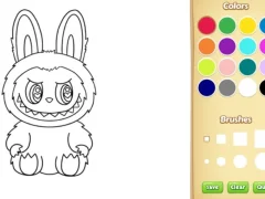 Oyunu Labubu Coloring Book çevrimiçi