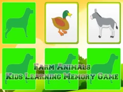 Oyunu Farm Animals Kids Learning  Memory çevrimiçi