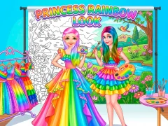 Oyunu Princess Rainbow Look çevrimiçi