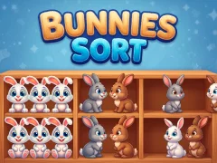 Oyunu Bunnies Sort çevrimiçi