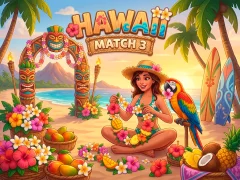 Oyunu Hawaii Match 3 çevrimiçi